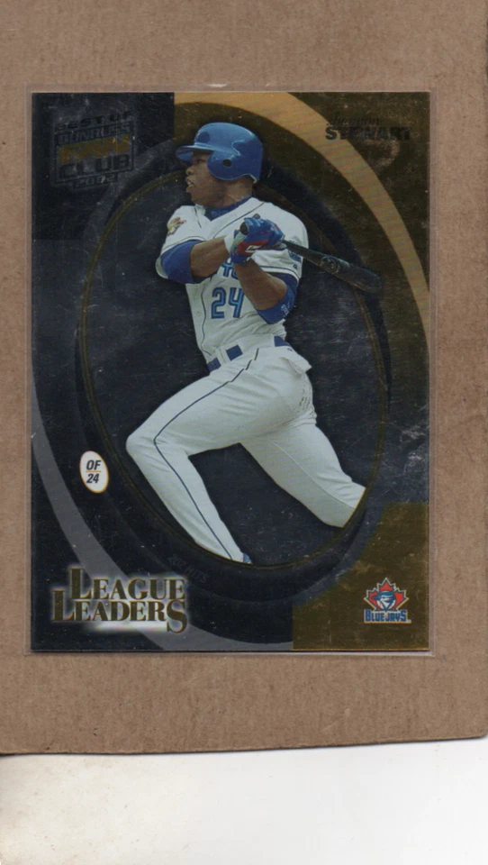 shannon stewart toronto blue jays 2001 donruss fan club ll-28 248/300 - Image 1 of 2