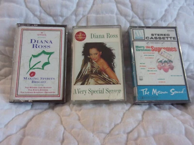 DIANA ROSS CASSETTE THE SUPREMES MERRY CHRISTMAS A VERY SPECIAL SEASON HALLMARK - Image 1 of 4
