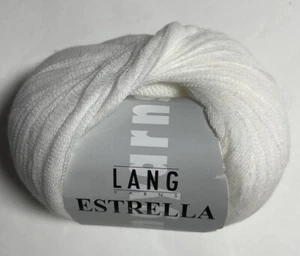 LANG ESTRELLA ITALY RIBBON YARN 100 % COTTON 1PK. Buy More And Save On Shipping - Picture 1 of 2
