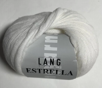 LANG ESTRELLA ITALY RIBBON YARN 100 % COTTON 1PK. Buy More And Save On Shipping - Image 1 of 2