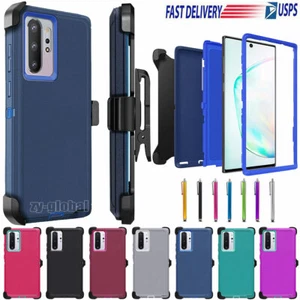 For Samsung Galaxy Note 10 Plus 10+ Case Shockproof Rugged Hard Cover Belt Clip - Picture 1 of 42