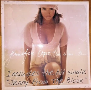 Póster promocional 2006 raro de Jennifer Lopez This is Me Then - Imagen 1 de 1