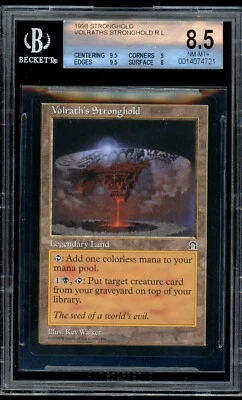 Volrath's Stronghold - Stronghold, BGS 8.5 NM-MT+. MTG (pop 1 of 9) - Image 1 of 2