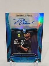 2020 Panini Certified - Rookie Signatures Mirror Teal #RS-JO Jeff Okudah /50...