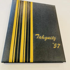 1957 Tahquitz High School Yearbook Hemet High School California Vintage NEW - Picture 1 of 8