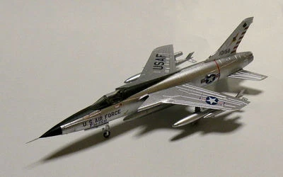 F-TOYS CENTURY 1:144 Fighter Plane Model F-105D THUNDERCHIEF 563 TFW FT_100_3B - Image 1 of 4