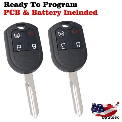 2 chaveiro remoto sem chave para 2014 2015 2016 2017 Lincoln Navigator INÍCIO REMOTO - Imagem 1 de 4