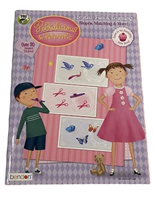 PBS pinkalicious & peterrific shapes & matching activity book stickers bendon  - Picture 1 of 2