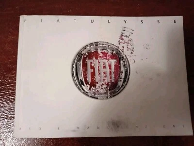Manuale uso e manutenzione Fiat Ulysse - Immagine 1 di 3