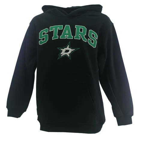 Dallas Stars Official NHL Kids Youth Size Hooded Sweatshirt New With Tags Cover