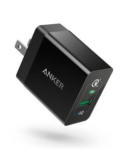 Cargador de pared USB de carga rápida 3.0 ancla 18W puerto de alimentación para iPhone Samsung LG - Imagen 1 de 9