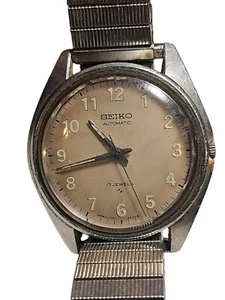 Vintage Seiko Automatic 17 Jewels 7001-8009 Mens Wrist Watch - As Is - Picture 1 of 5