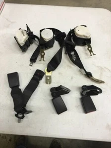 2005 BMW 530i Coupe OEM REAR SEAT BELT/ SEAT BELT BUCKLE SET BLACK COLOR - Picture 1 of 4