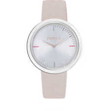 Womens Wristwatch FURLA MY PIPER R4251103505 Genuine Leather Pink Gray
