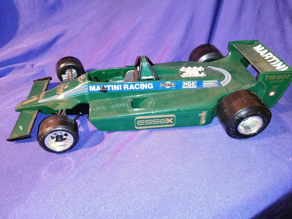 LOTUS MK 4_79 MARTINI TISSOT ESSEX BURAGO SCALA 1/14 - Immagine 1 di 4