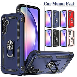 For Samsung Galaxy A54 5G Case Hybrid Shockproof Phone Cover + Tempered Glass - Picture 1 of 15