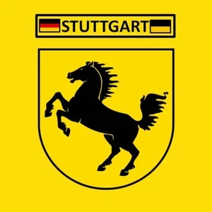 MAGNET - BLASON / WAPPEN - STUTTGART - GERMANY DEUTSCHLAND - Picture 1 of 1