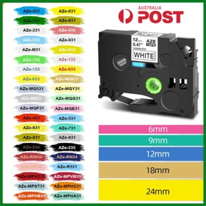 Label Tape fit Brother TZe-231 TZ-334 White 12mm 0.47 inch P-Touch PT-1000 H101C - Foto 1 di 760