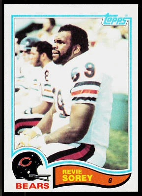 Revie Sorey, 1982 Topps, #304, Chicago Bears - Image 1 of 2