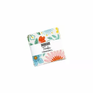 Moda Frankie Mini Charm Squares Fabric By BasicGrey Quilting Sewing Craft - Picture 1 of 4