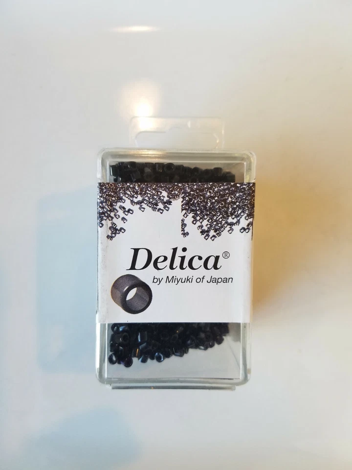 Miyuki Delica 15/0 - Negro Opaco - 50 gramos (4095) Foto 1 de 1