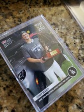 2020 TOPPS NOW #483 COREY SEAGER DODGERS World Series MVP Award Print Run 2191