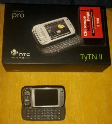 TELEFONO CELLULARE/PALMARE HTC TYTN II  completo di scatola ed accessori - Immagine 1 di 2