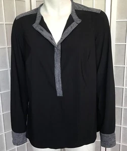 Blusa Lululemon Get It On Comfort Talla 6 Henley LS Puño con botones UPF 50+ - Imagen 1 de 15