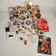 Vintage Lot of 52 Pins Misc Lapel Hat Pins Helicopters Olympics Prefect PTL AFA