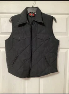 Five Star by Roper black quilted vest women’s size medium new - Picture 1 of 3