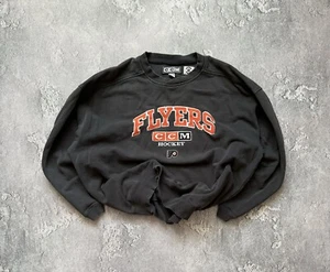 Philadelphia Flyers CCM Hockey 🏑 NHL XL Sweatshirt Vintage Big Logo Langarm - Bild 1 von 18
