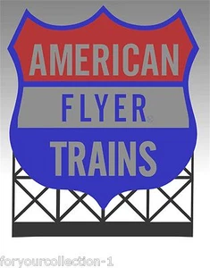 Miller's American Flyer Billboard Animated Neon Sign O/O27 HO Scale 88-0951 - Picture 1 of 1