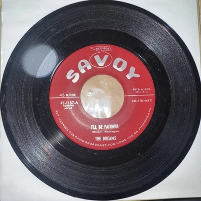 Savoy The Dreams My Little Honeybun/ I’ll Be Faithful - Image 1 of 2