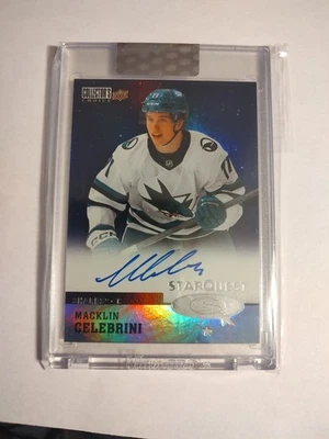 2024-25 Clear Cut 1997-98 Collectors Choice Starquest Rookie Macklin Celebrini - Image 1 of 2