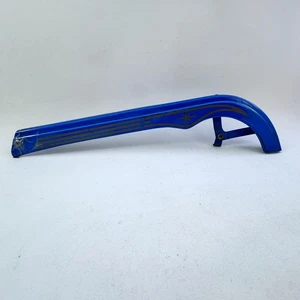 Vintage Blau Metall Fahrrad Kettenschutz Cruiser Bike Starburst Grafik Retro BB1 - Bild 1 von 17