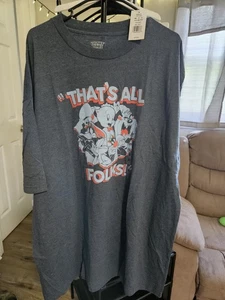 Herren Gr. 3XL Looney Tunes That's All Folks Shirt - Bild 1 von 2