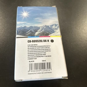CH-R0952XL BK-N inchiostro nero - ricambio per HP 952XL generico nuovo mai usato spedizione gratuita - Foto 1 di 8