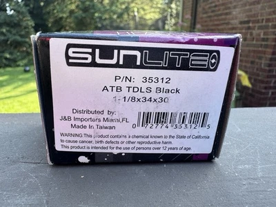 Sunlite Steel Headset 1-1/8x34x30bk - Image 1 of 4