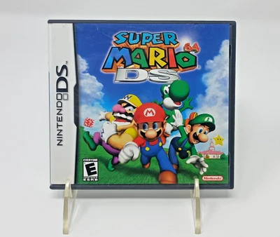 Super Mario 64 DS (Nintendo DS, 2004)  W/ Manual TESTED WORKING - Image 1 of 4
