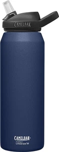 Botella aislada al vacío CamelBak eddy+ 32 oz SST, filtrada por LifeStraw, azul marino, 25 - Imagen 1 de 4