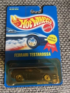 Hot Wheels Ferrari Testarossa #35 Gold ultra Hot Wheels Gold Medal Speed 1991 - Picture 1 of 3