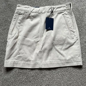 GANT Womens Straight Skirt Beige Knee Length size 10 BNWT - Picture 1 of 11