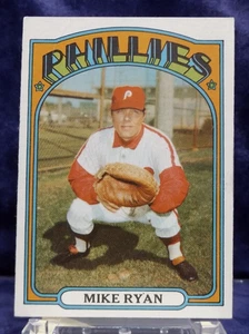 1972 Topps #324 - Mike Ryan - Philadelphia Phillies - Very Good: Sm. top crease. - Picture 1 of 2