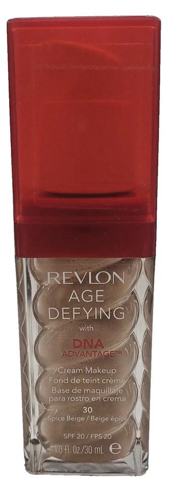 NEW Revlon Age Defying Cream Makeup with DNA Advantage-30 SPICED BEIGE - Image 1 of 1