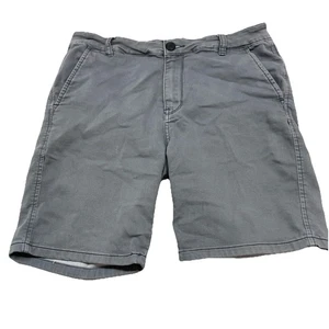 Graue Herrenshorts Marke Ezekiel Größe 32 9 Zoll Schrittlänge leicht, bequem Stretch LESEN - Bild 1 von 11