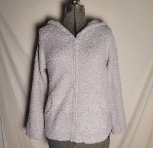 Barefoot Dreams CozyChic Teddy Sudadera con Capucha Grande Beige Neutro Suave Cálido - Imagen 1 de 11