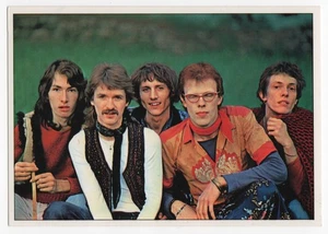 Kraan Card Panini Pop Stars Sticker 1975 Mini-Poster Krautrock Prog Rock #95 - Picture 1 of 2