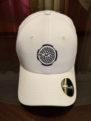 Ralph Lauren RLX Gent’s High Crown 可调帽子 白色 全新带标签 — 第 1/4 张图片