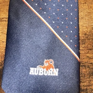 Vintage men’s necktie, Auburn University embroidered - Picture 1 of 3