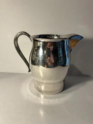 Jarra de agua de colección Paul Revere reproducción FB Rogers plata 7504 placa de plata Foto 1 de 4